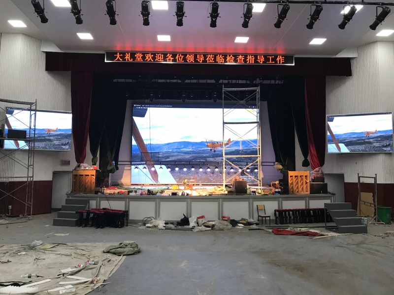 12.9師范大學室內(nèi)P3Pro  66個方